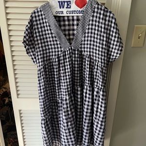 Patchwork swing dress- worn twice maybe